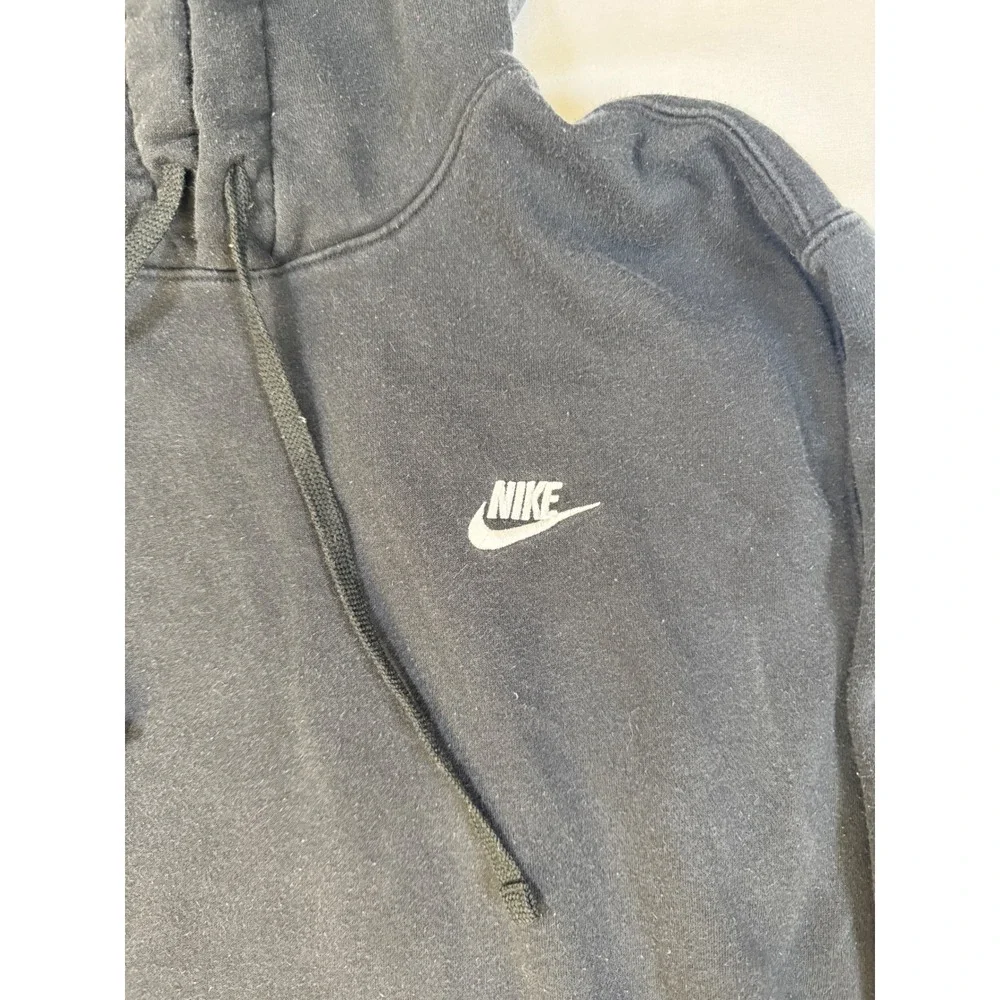 Nike Mens Sportswear Club Fleece Hoodie Black BV2654-010 Size Large - Picture 3 of 5
